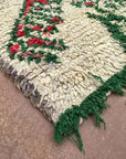 Tapis berbère marocain pure laine 68 x 192 cm