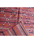 Tapis berbère Kilim marocain pure laine 126 x 208 cm