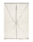 Authentic Berber carpet in Beni Mellal wool 227 x 300 cm