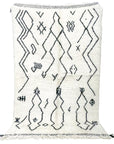 Tapis berbère marocain pure laine 150 x 250 cm