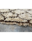 Tapis d'entrée berbère marocain pure laine 72 x 174 cm