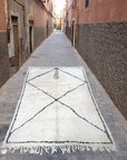 Tapis berbère marocain pure laine 150 x 250 cm