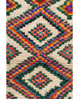 Tapis berbère marocain pure laine 70 x 154 cm VENDU