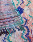 Tapis berbère marocain pure laine 115 x 239 cm