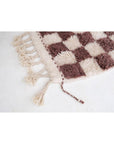 Pure wool Moroccan Berber carpet 169 x 251 cm