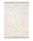 Authentique tapis berbère en laine Taza 200 x 300 cm