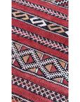 Zuiver wollen Marokkaans Kelim Berber tapijt 88 x 167 cm