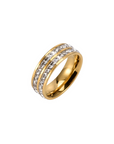 Bague MONDO | Acier inoxydable | hydrofuge