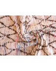 Tapis berbère marocain pure laine 103 x 230 cm