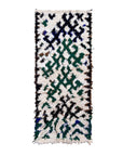 Tapis berbère marocain pure laine 70 x 171 cm VENDU