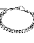 Gewaagde Sterling zilveren Cubaanse kettingarmband - Premiumkwaliteit
