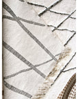 Berber rug Beni Ouarain pure wool 160 x 255 cm