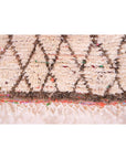 Tapis berbère marocain pure laine 103 x 230 cm