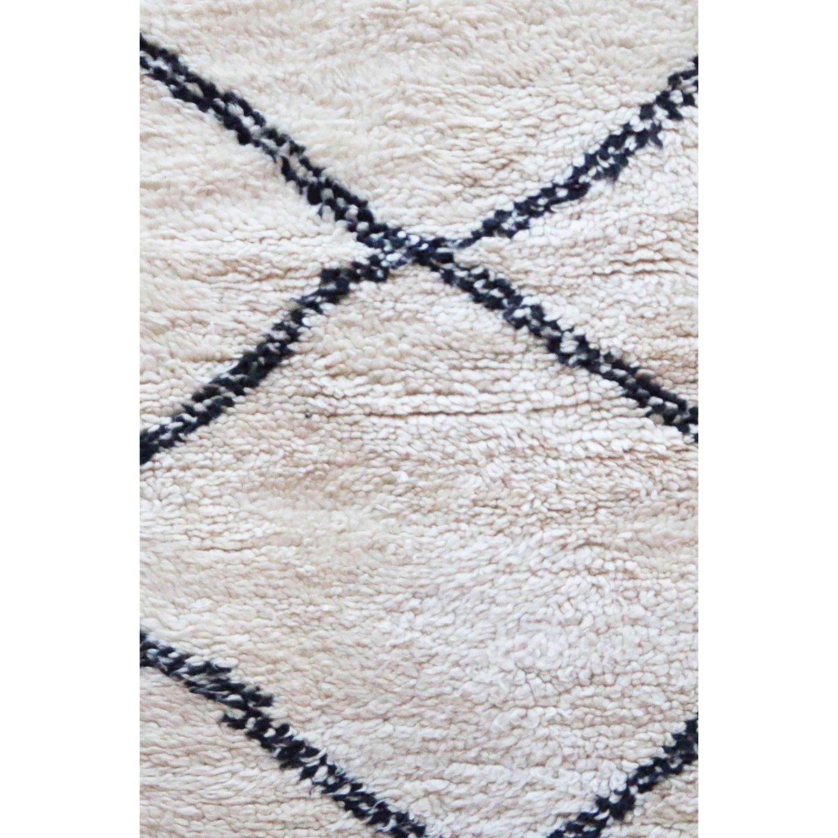 Zuiver wollen Marokkaans Berber-tapijt 160x249 cm