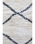 Tapis berbère marocain pure laine 160x249 cm