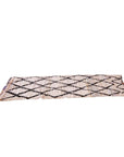 Tapis d'entrée berbère marocain pure laine 75 x 202 cm