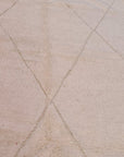 Tapis berbère pure laine Beni Ouarain 198 x 292 cm