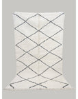 Tapis berbère marocain pure laine 120 x 250 cm