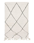 Berber rug Beni Ouarain pure wool 163 x 271 cm