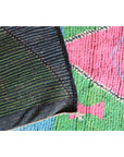 Tapis d'entrée berbère marocain pure laine 82 x 340 cm