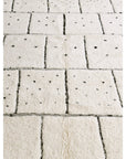 Authentique tapis berbère en laine Khouribga 200 x 300 cm