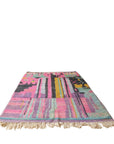 Pure wool Moroccan Berber carpet 187 x 268 cm