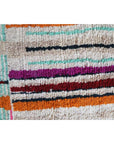Tapis d'entrée berbère marocain pure laine 75 x 378 cm