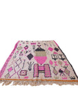 Tapis berbère marocain pure laine 179 x 274 cm