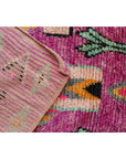 Tapis d'entrée berbère marocain pure laine 73 x 344 cm
