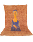 Zuiver wollen Marokkaans Berberkleed 200 x 311 cm VERKOCHT