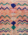 Tapis berbère marocain pure laine 115 x 239 cm