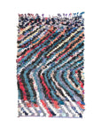 Tapis berbère marocain pure laine 158 x 234 cm