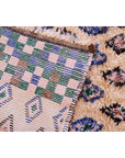 Tapis berbère marocain pure laine 90 x 180 cm