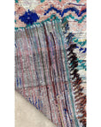 Tapis berbère marocain pure laine 115 x 239 cm