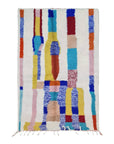 Authentic pure wool Berber rug 165 x 260 cm