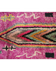 Tapis d'entrée berbère marocain pure laine 73 x 344 cm