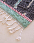 Pure wool Moroccan Berber carpet 156 x 268 cm