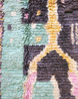 Pure wool Moroccan Berber carpet 156 x 268 cm
