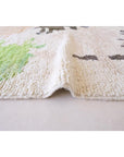 Pure wool Moroccan Berber carpet 196 x 262 cm