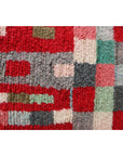 Tapis d'entrée berbère marocain pure laine 76 x 408 cm