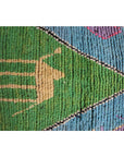 Tapis d'entrée berbère marocain pure laine 82 x 340 cm