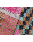 Colorful Berber Boujad hall rug 78 x 743 cm