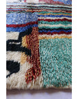 Pure wool Moroccan Berber carpet 113 x 189 cm