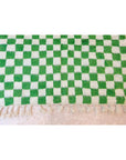 Pure wool Moroccan Berber carpet 161 x 241 cm