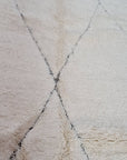 Tapis berbère pure laine Beni Ouarain 206 x 297 cm