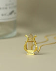 Egeïsche Zee - Minimalistische Griekse harpketting