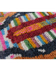 Tapis de couloir berbère contemporain en laine 72 x 355 cm