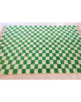 Pure wool Moroccan Berber carpet 161 x 241 cm