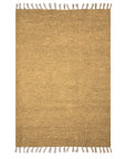 Handwoven rug made from recycled cotton