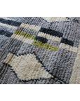 Tapis d'entrée berbère marocain pure laine 73 x 384 cm